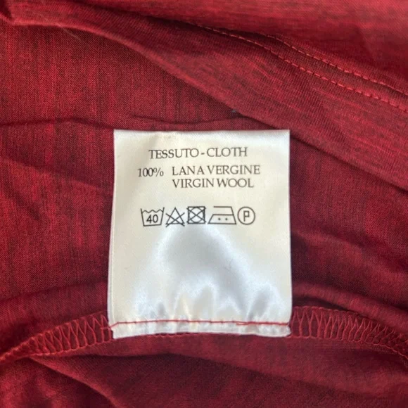 MAURIZIO BALDASSARI TECHMERINO SHORT SLEEVE T-SHIRT - ITALIAN MERINO WOOL - NWT - Picture 15 of 15